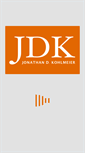 Mobile Screenshot of jonkohlmeier.net